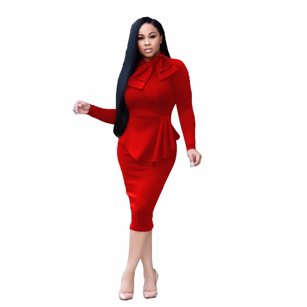 Wholesale Long Sleeve Plus Size Evening Dress For Fat Women