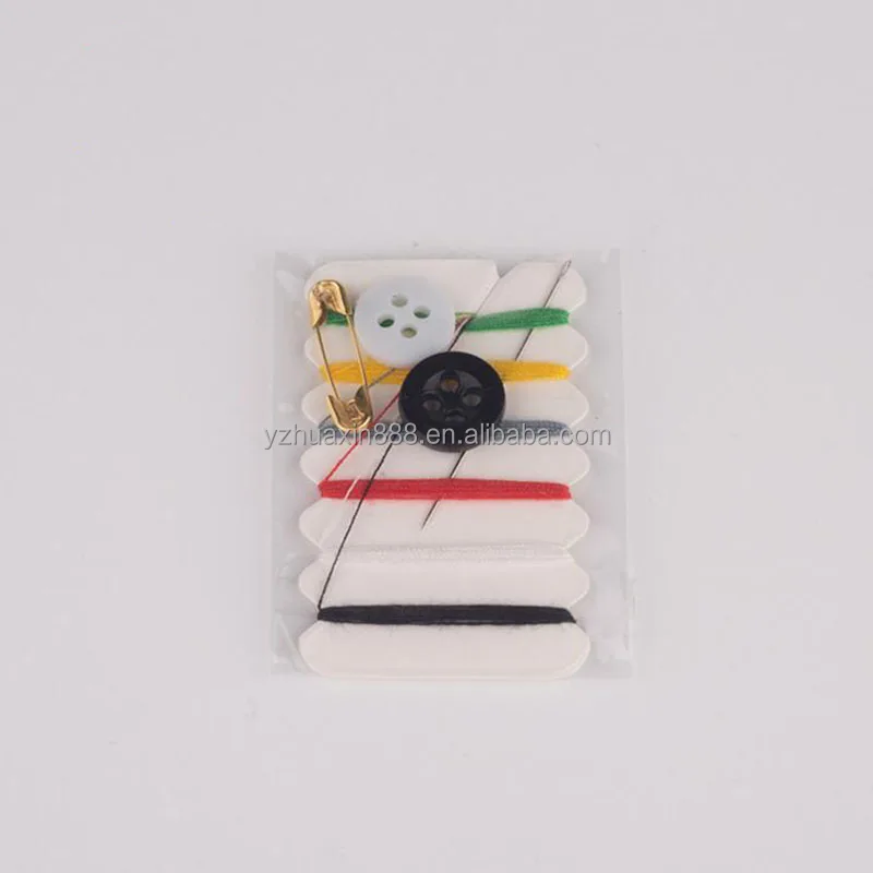 2016 new design cheap hotel use sewing kit / needle and thread kit
