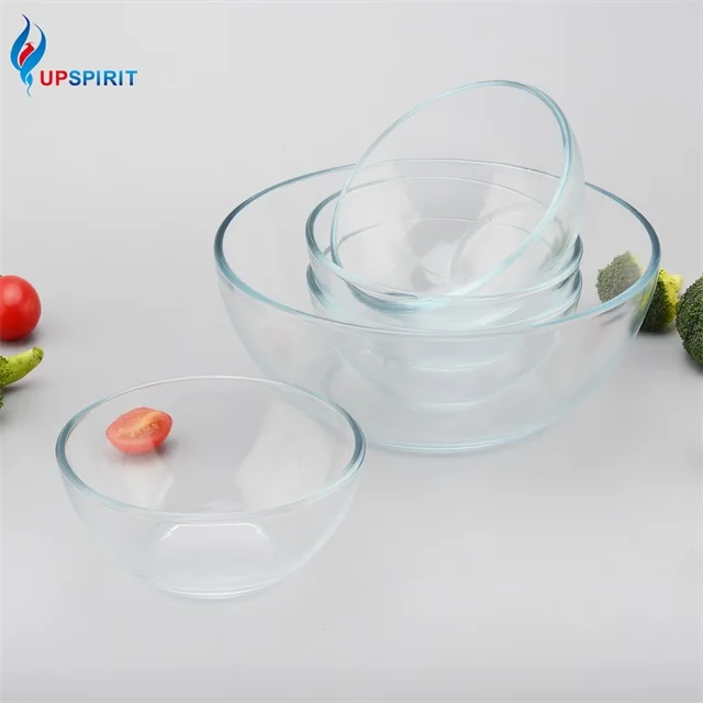 5pcs Kitchen Appliance Glass Bowls Dinner Set for Food Bowl Glass