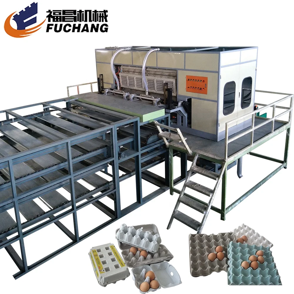 Paper plate making machine price finished paper egg tray manufacturing for sale