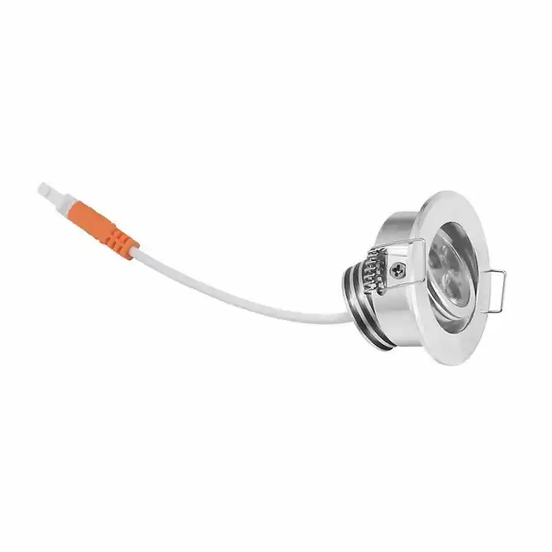 Recessed Mini downlight 3w DC12V cut size 45mm 50mm mini spot light under cabinet led lighting
