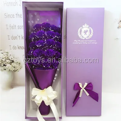 YBJ Cardboard Box For Rose Flower decorative boxes flowers