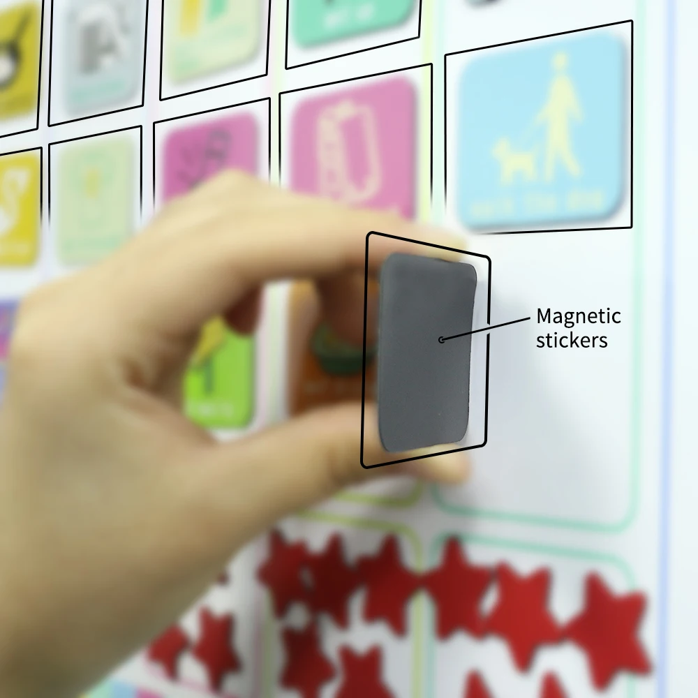 Kids Educational Toys Magnetic Reward Chart Behavior Chart