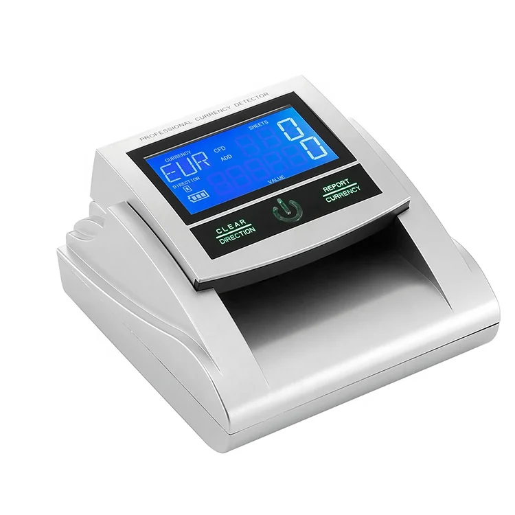 Последняя EC580 ECB тесты автоматический мини-Определитель фальшивости денег машина считающая валюту