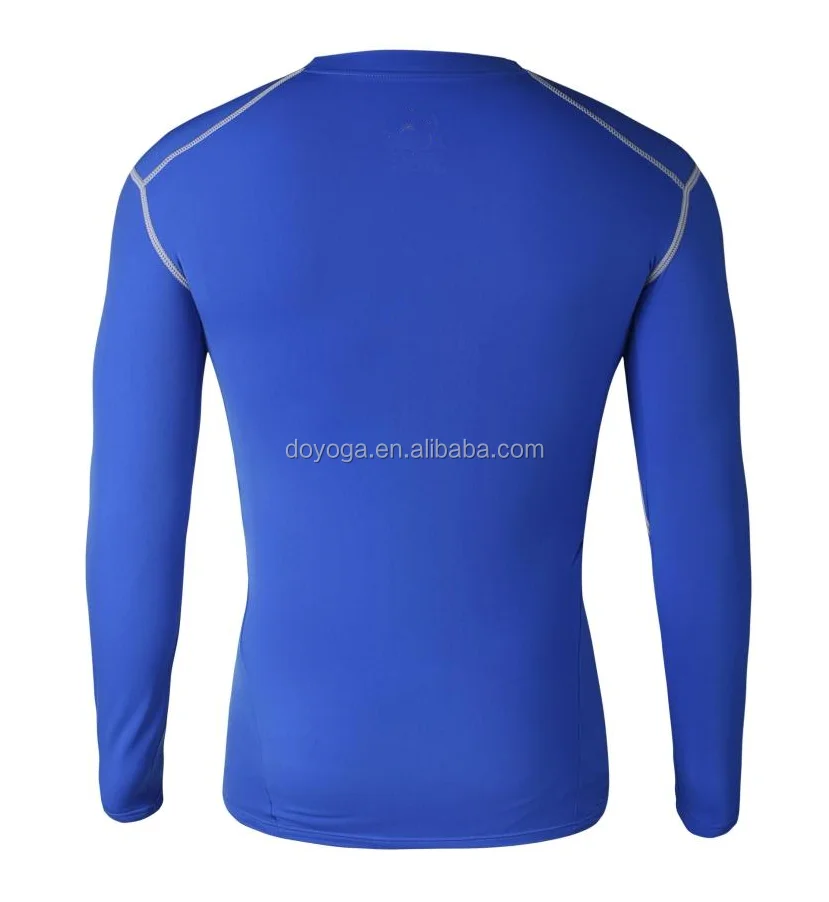 Dyed custom logo lycra rash guard surf shirt