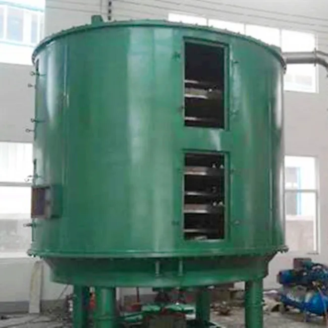 Stainless steel rotating disc continuous dryer, tray disc plate drying machine