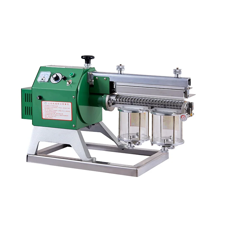 
Leather shoe upper edge gluing machine box industry packaging products gluing 