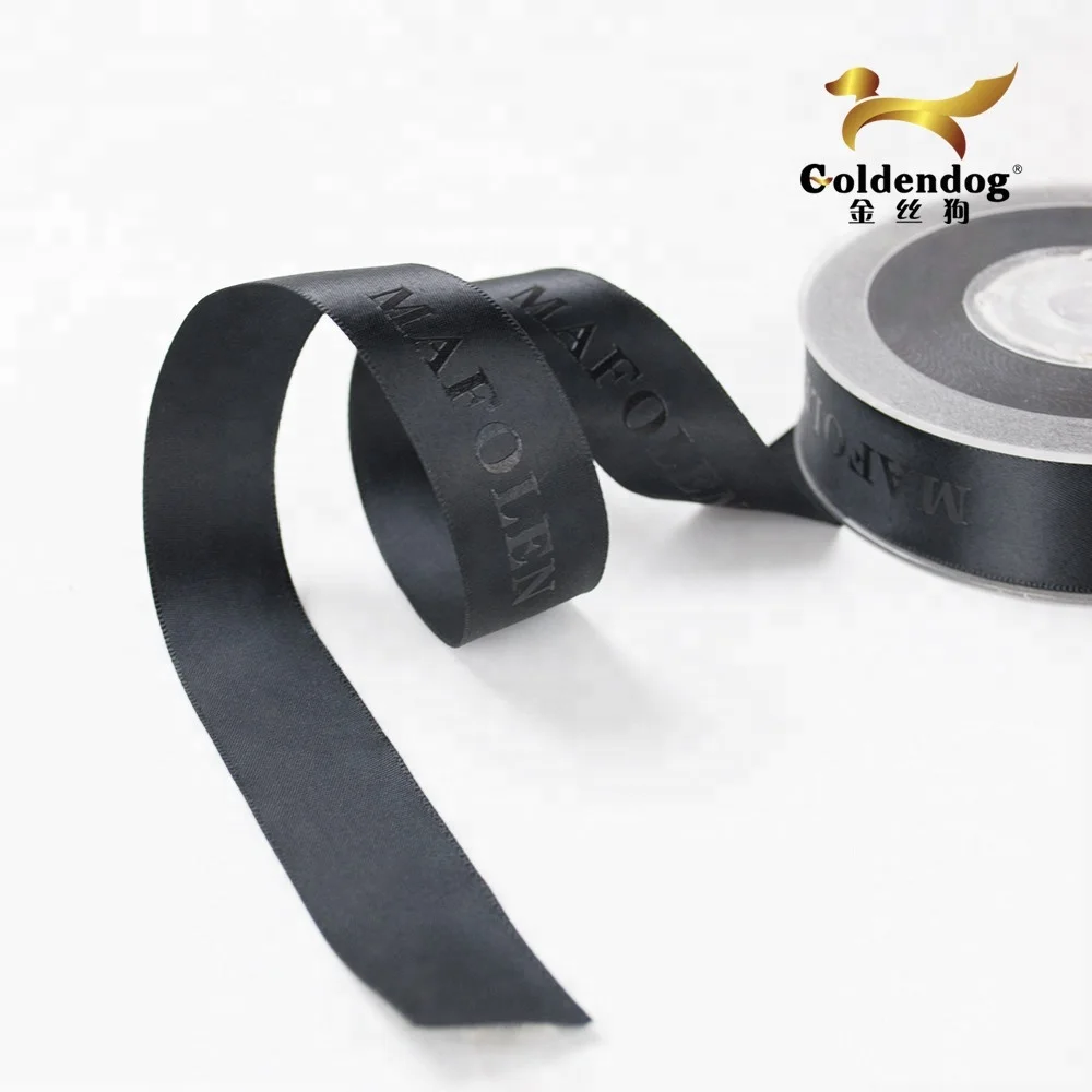 
Customised personalized printed branded ribbon with company logo 