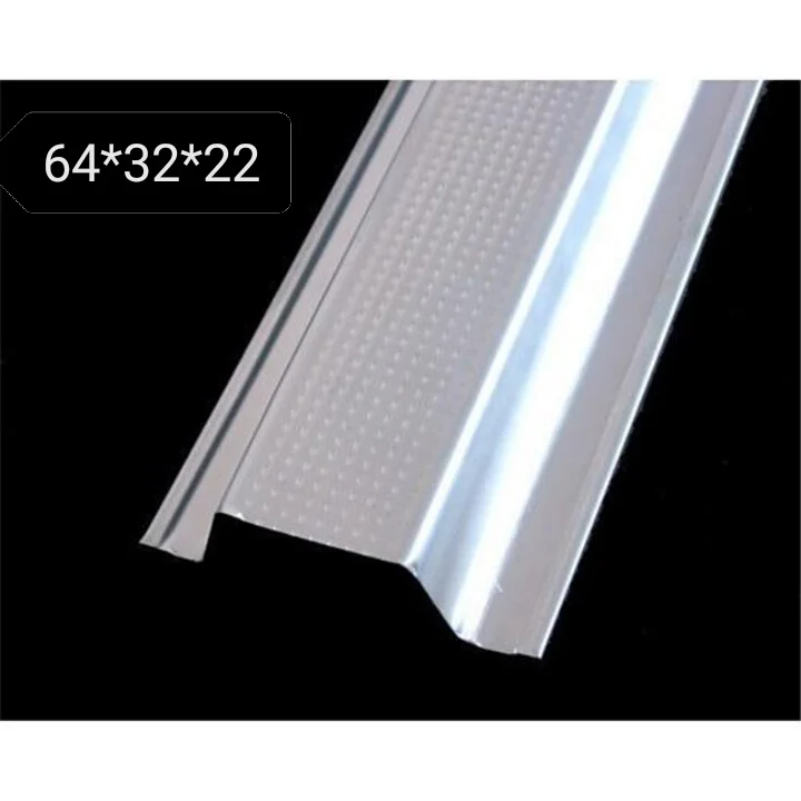 Direct sell aluminum furring channel & t bar profile /stud and track in high quality with low price in thailand