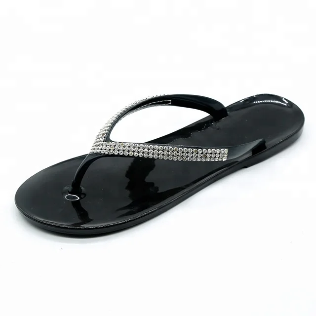 High Quality Wholesale Cheap Women Flip Flops Elegant Ladies Shoes Women Sandal Ladies Flat Jelly Slippers