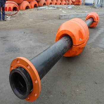 Offshore dredging pipe float for hose line suction / discharge