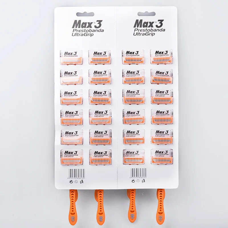 Razor Blade Shaving Razor display card package