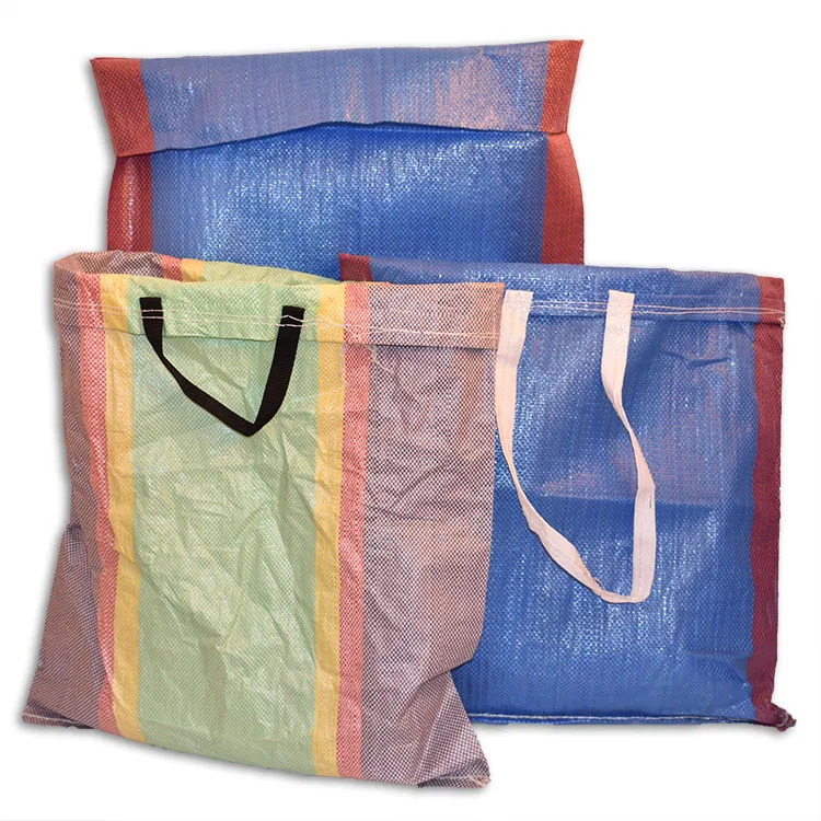 100% polypropylene woven tote bag different types woven pp 50kg bag