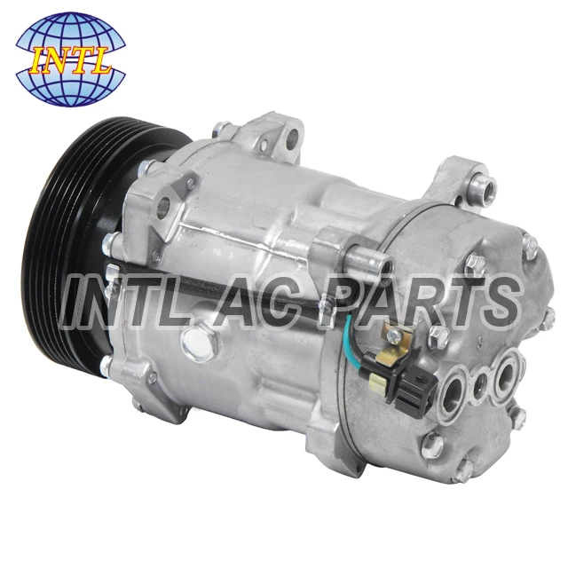 for SANDEN SD7V16 Compressor ac for Volkswagen VW Passat Golf Cabrio Jetta 1H0820803D 1H0820803E 1H0820803DX