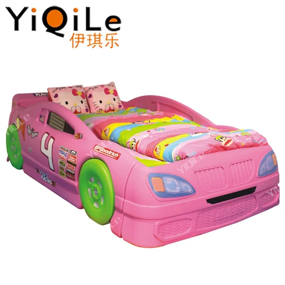 Simple baby bed plastic useful child cot cheap cot bed size