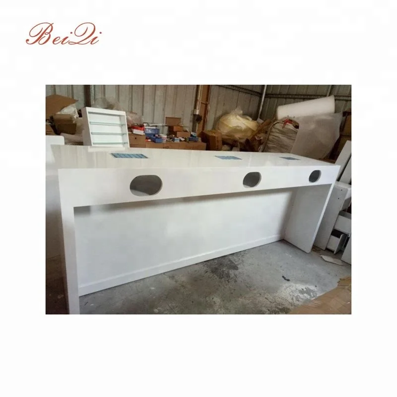BQ!! antique beauty nail salon equipment manicure nail table , used pedicure manicure desk wholesale price