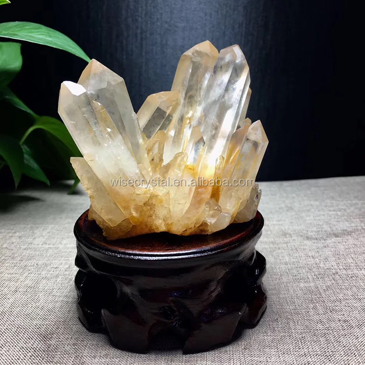 Wholesale natural healing clear quartz crystal cluster Reiki gemstone