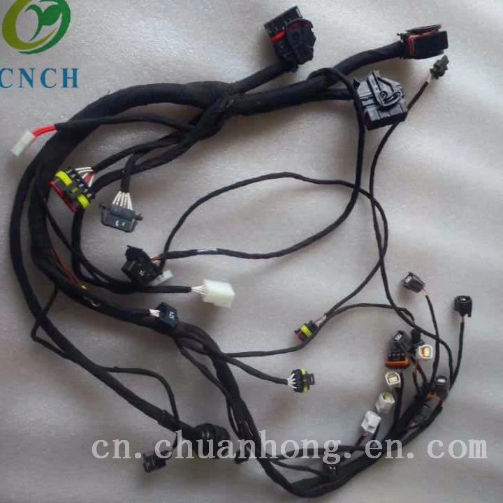 CNCH LINCOLN TOWN CAR 4.7L проводка автомобильного двигателя 2000 YW7T 12B637 N5P4G CF