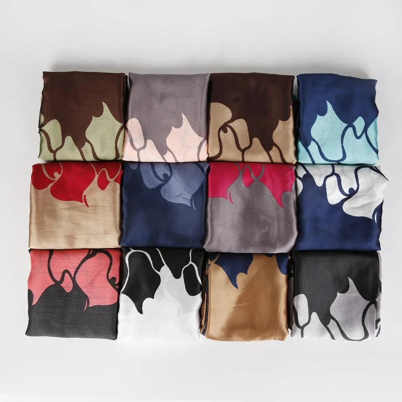 Лучшие продажи длинные турецкие женский хиджаб шарф шелковый шарф шарфы для женщин с принтом летние геометрический 12 цвет 65*170 CN;ZHE zirou D-134 60 г