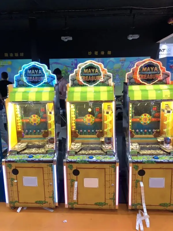 Coin Operated Arcade Factory Price Indoor Sport Amusement  Maya Treasure Lottery Prize Ticket Game Machine For Sale