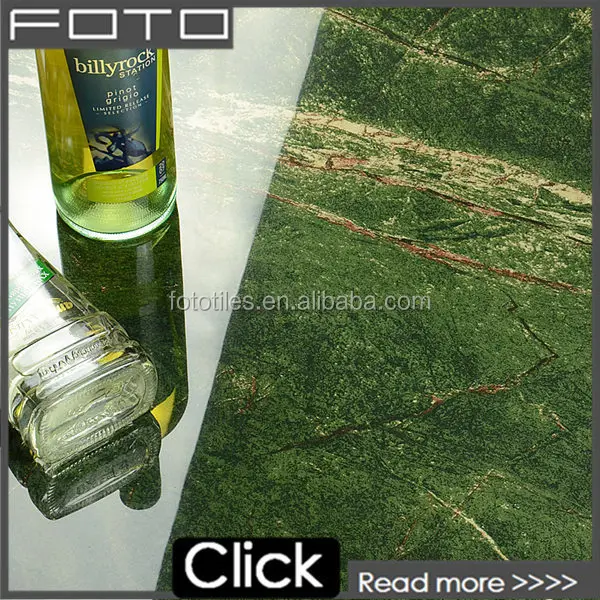 Superior polished porcelain emerald green flooring tile