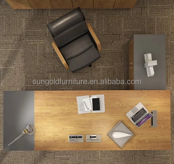 Wholesale modern office furniture executive desks L shaped office table photos