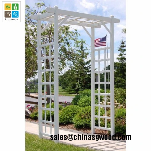 Wood Arbor Arch Trellis Wooden Garden Arbor Wedding Climbing Planting Garden Patio Greenhouse Bridal Party Decoration