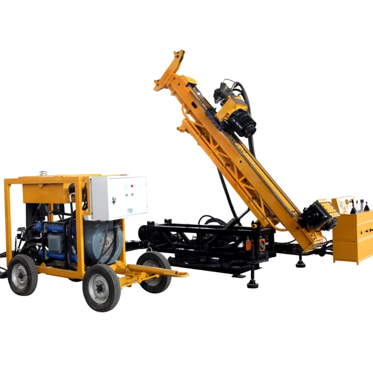 Cheap Price Crawler DTH Ground Water Drilling Machine for Water Well with CPT  SPT