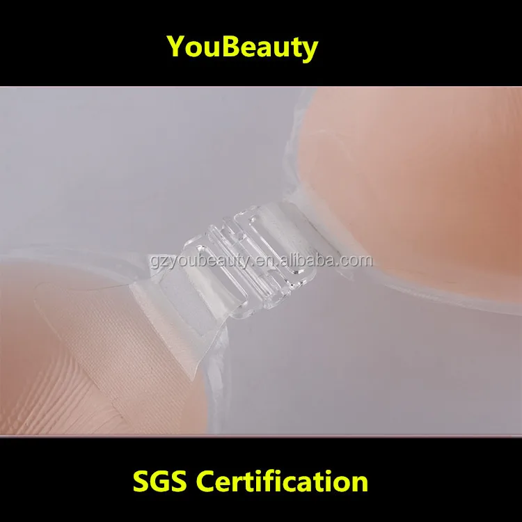 Hot Sales Ladies Sexy Panty And Bra Sets Adhesive Silicon bra with strap