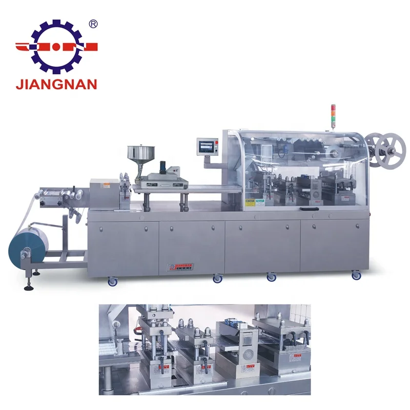 DPP-260H CE GMP High Speed Al-PVC Plastic/Al-Al Pharmaceutical Capsule Tablet Medicine Honey Ketchup Blister Packing Machine