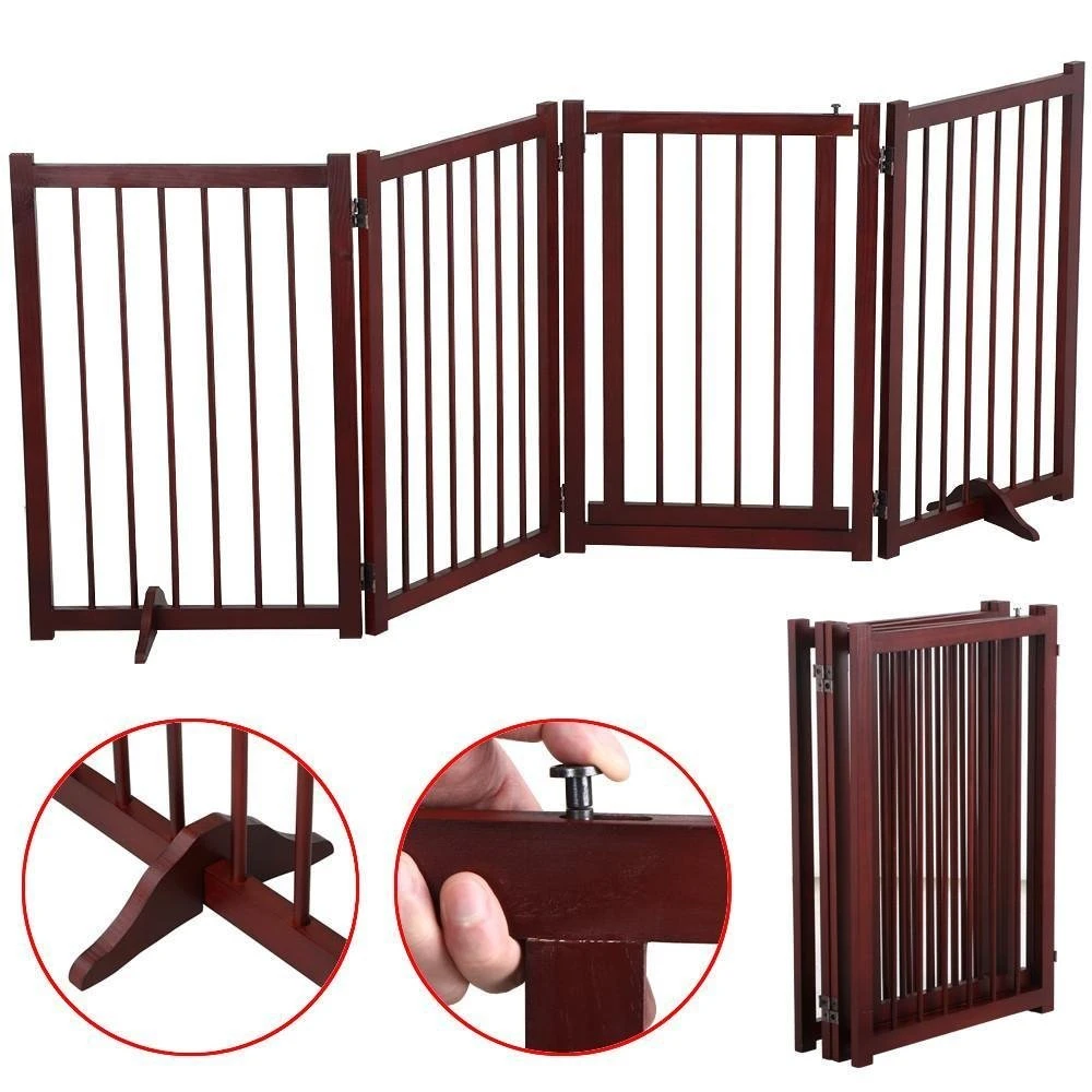 Складная свободно стоящая деревянная ограда для