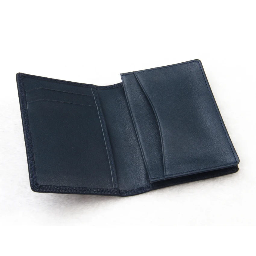 Unique Design Real Leather Card Holder for ID Business Card