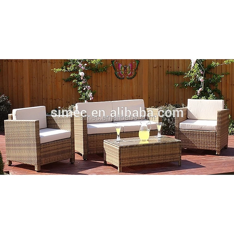 Новый стиль, набор плетеной мебели для балкона