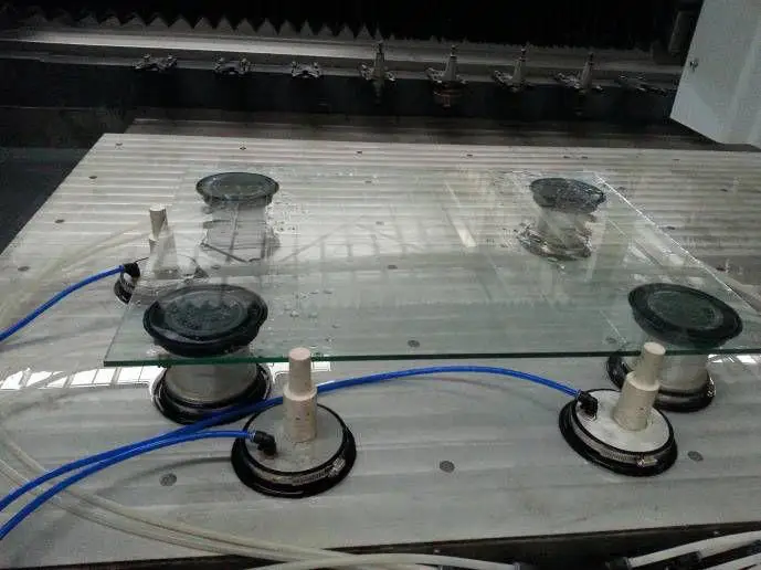 CNC working center for glass