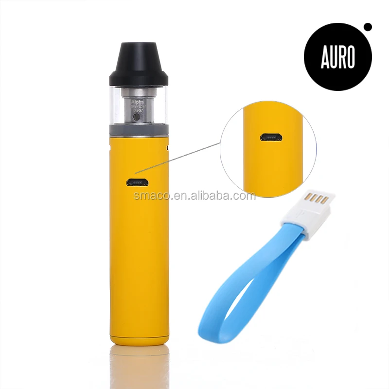 
 AURO Alpha, 1600 мАч перезаряжаемая батарея, 30 ~ 50 Вт мод бокс Испаритель оптом электронные сигареты  