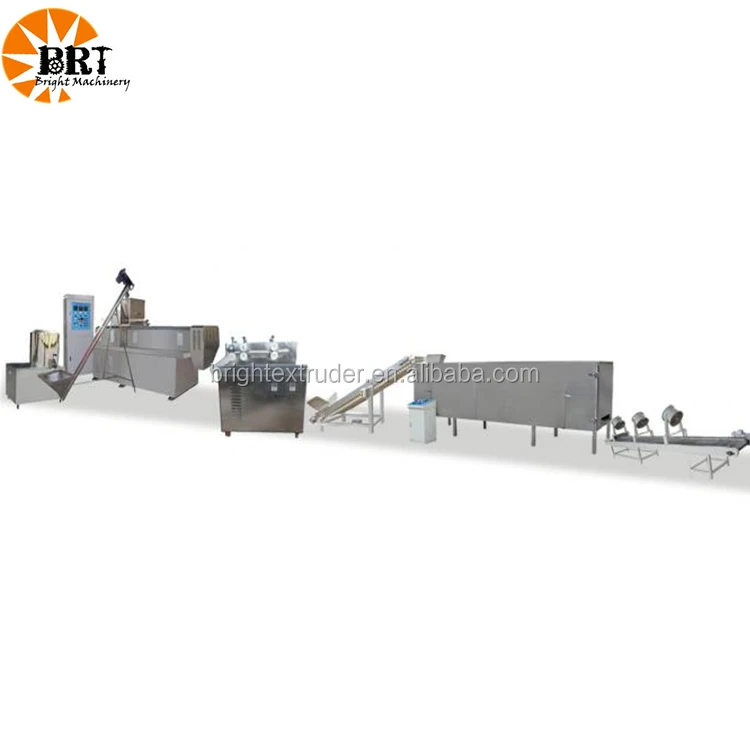 Соевое Мясо делая машину соевое самородок куски производственного процесса