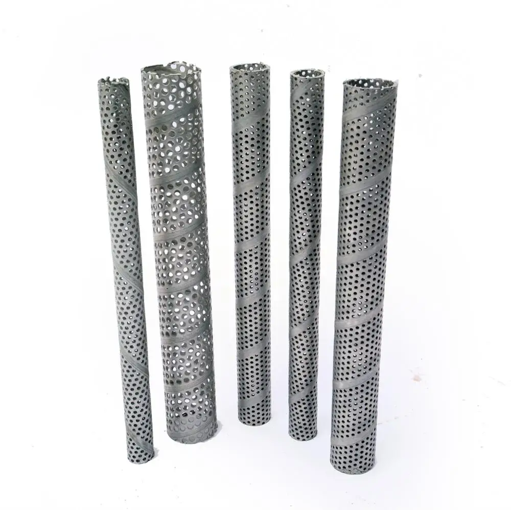 
Stainless Steel perforated casing pipe for water well filter 