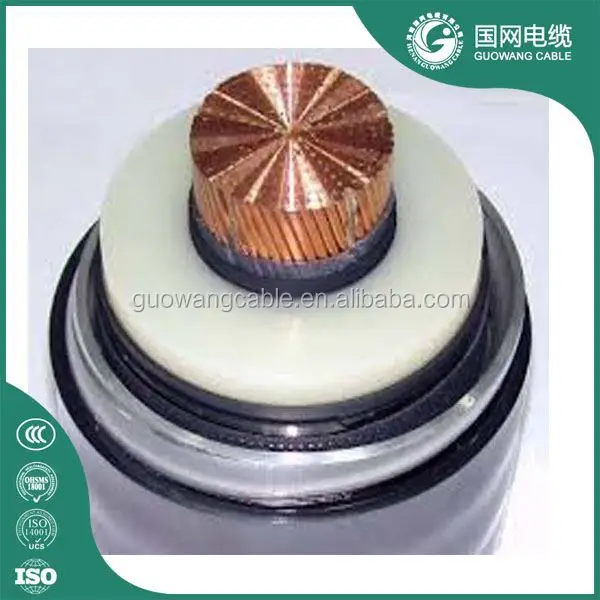 Сетчатый изоляционный полиэтиленовый стальной ленточный армированный кабель MV 8 7/15kV 3x400 мм YJV22