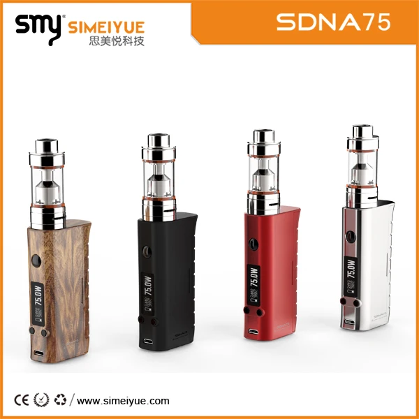 Высочайшее качество DNA75w чип SDNA 75 Вт окно мод Smy новый дизайн Evolv ДНК чип SNDA 75 мод с дешевым цена