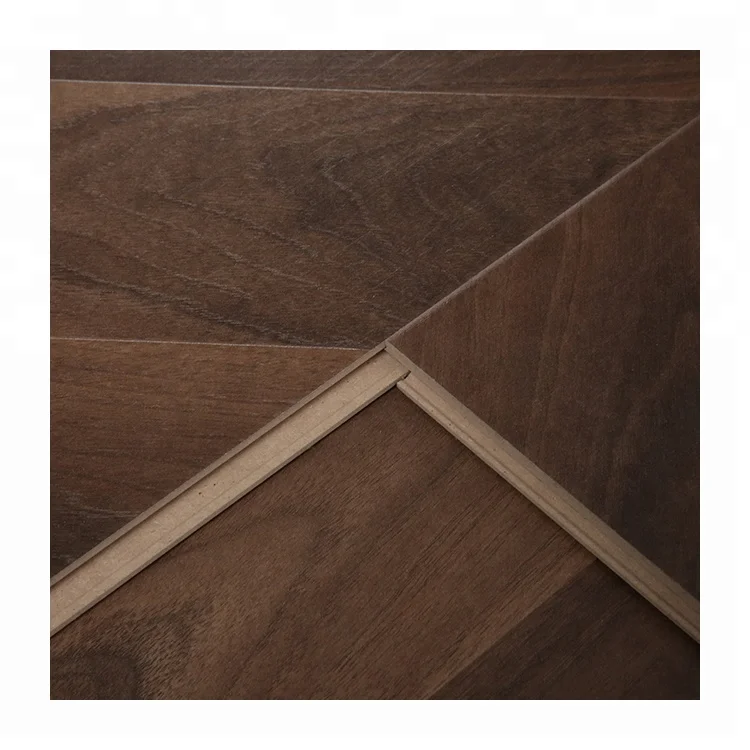 
New Arrival Oak Teak Herringbone Laminate Flooring 