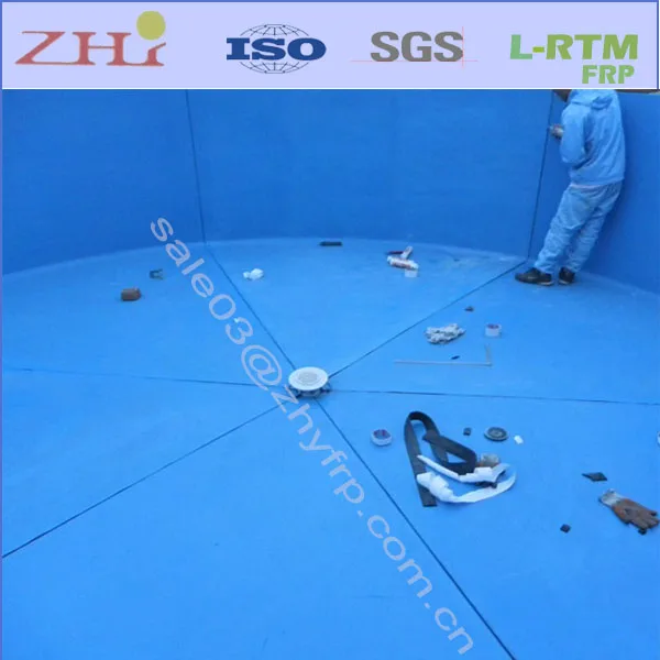 Recirculating Aquaculture Systems RAS Fiberglass Fish Culture Tanks