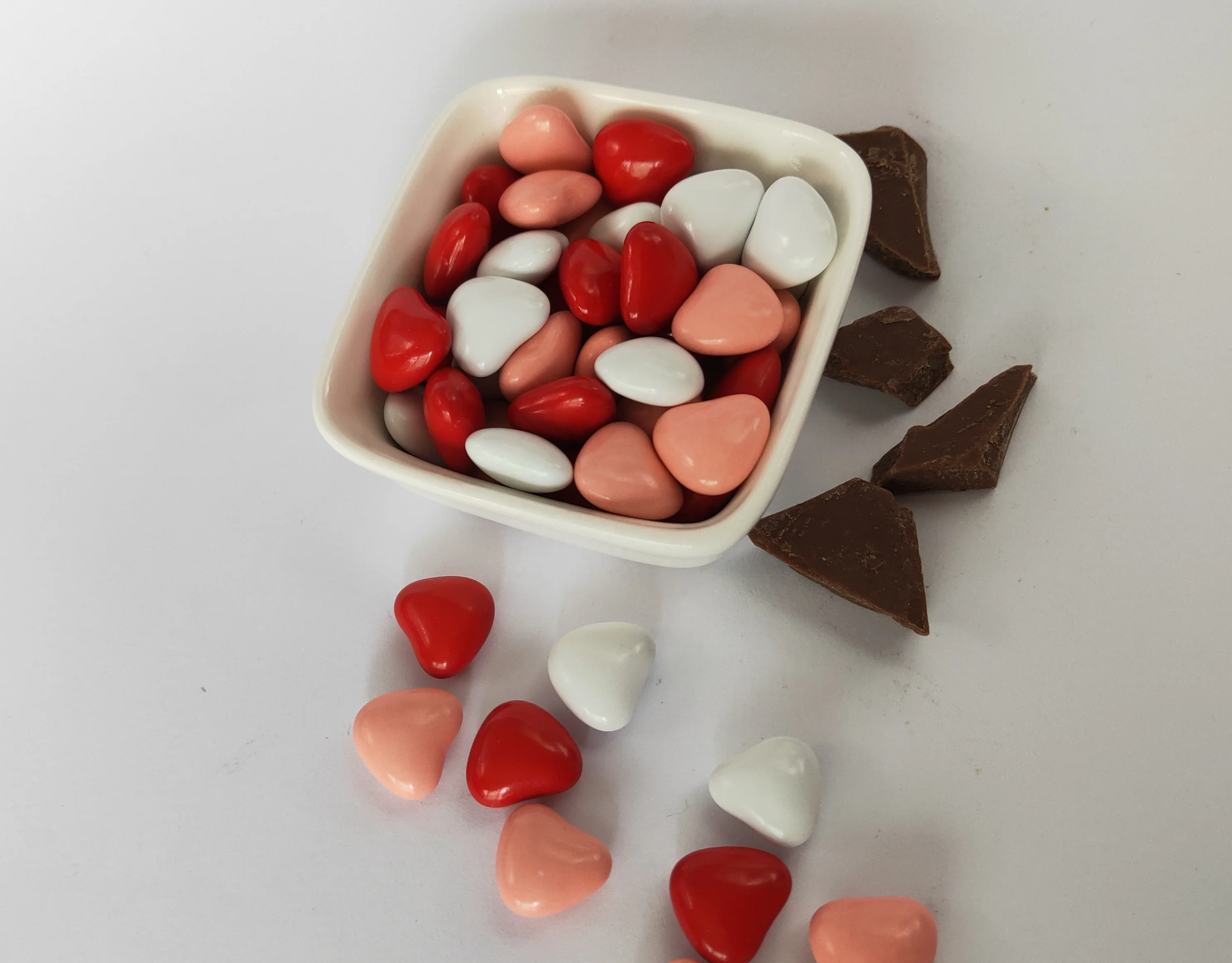 Sweet heart chocolate candy
