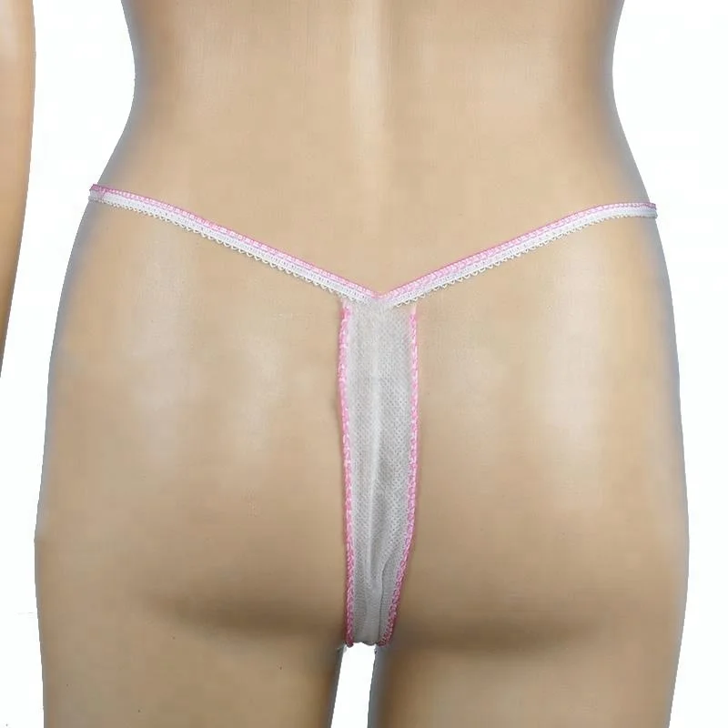 wholesale PP disposable swim wear girl sexy bikini g-sting thong