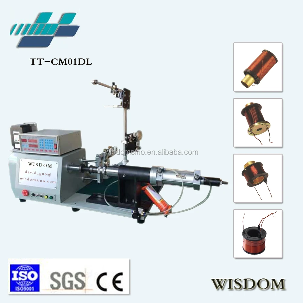 TT-CM01D Automatic high torsion thick wire coil winding machine for Solenoid Switch, rotor , stator , Armature , field coil