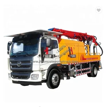 Factory price hot sale 30m3/h mobile wet shotcrete machine concrete spraying truck