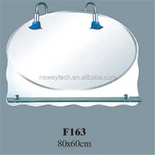 High quality wall mounted sliding bathroom mirror cabinet with shelf