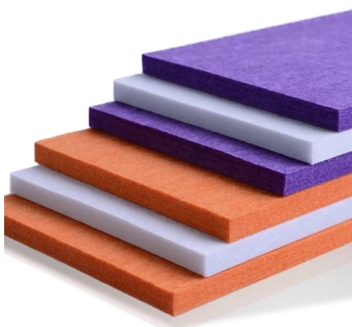 100% звукопоглотитель ПЭТ Полиэстеровая акустическая панель фетровая настенная доска