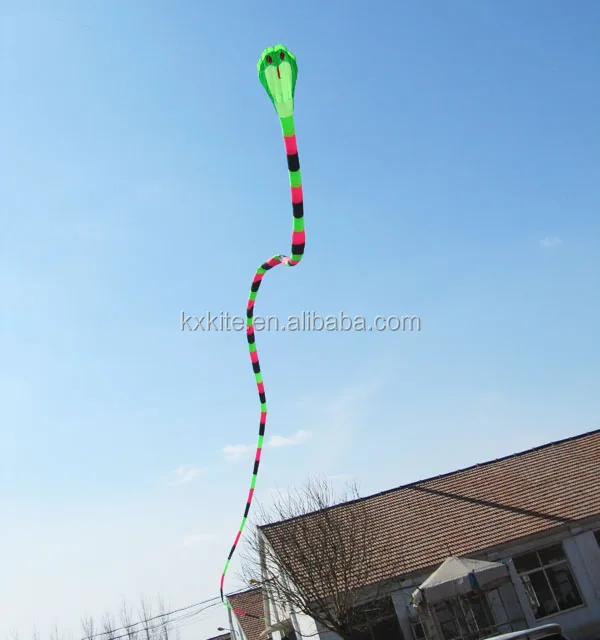 40m dual line large inflatable snake kite for sale