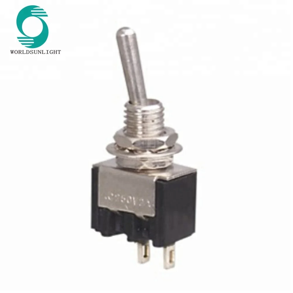 
MTS-101 single pole 2 pin ON-OFF different types of toggle switches 