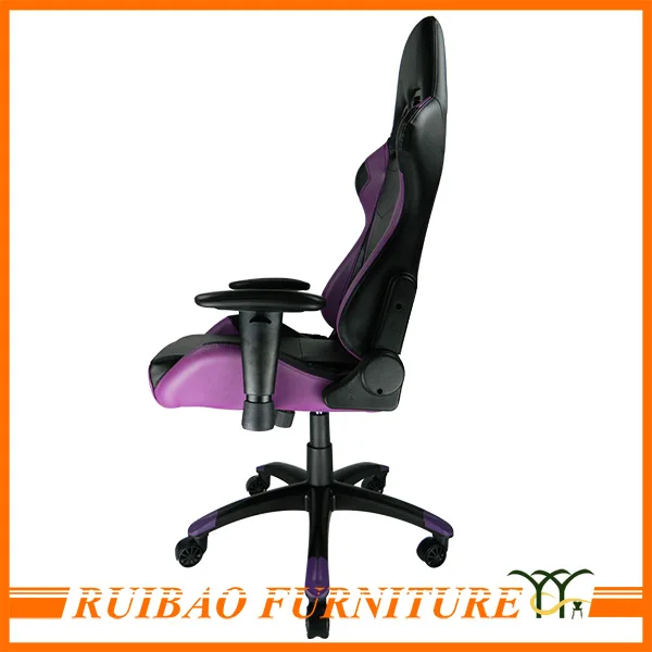 2016 Новый Расширенный Нейлон Базы Кожи Лучшее Видео Игры Стул для Взрослых